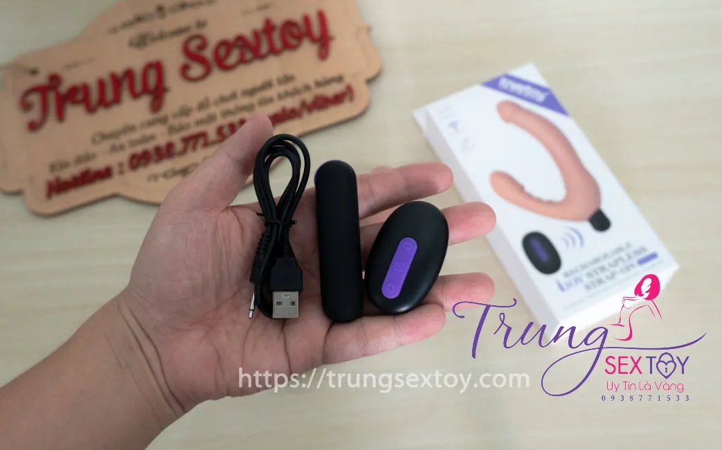 Lovetoy Dương Vật Giả Hai Đầu Siêu Mềm Mịn Kích Thích Tột Đỉnh