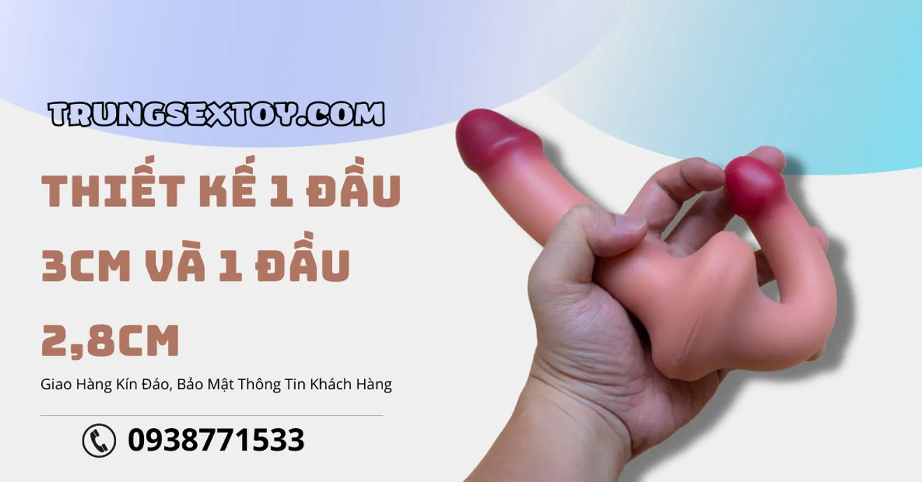 Dương vật giả cầm tay Lovetoy siêu thật dài 30cm