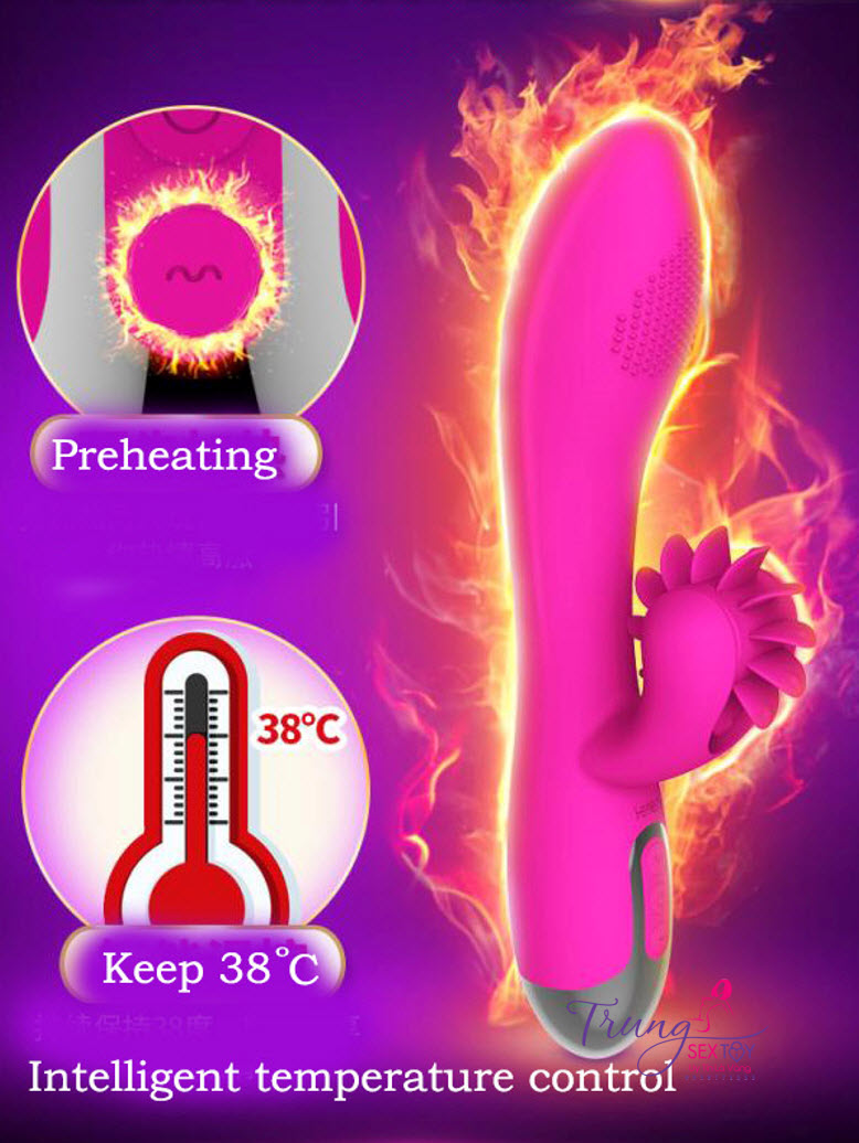 Dương vật giả liếm lưỡi cao cấp Đầy cảm xúc Sextoy hot