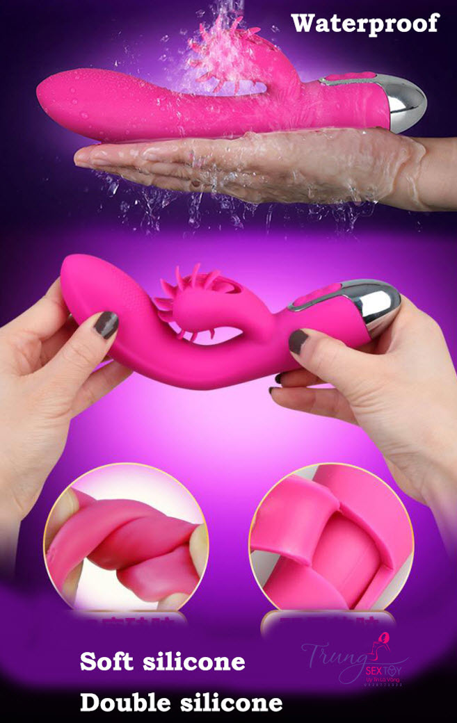 Dương vật giả liếm lưỡi cao cấp Đầy cảm xúc Sextoy hot