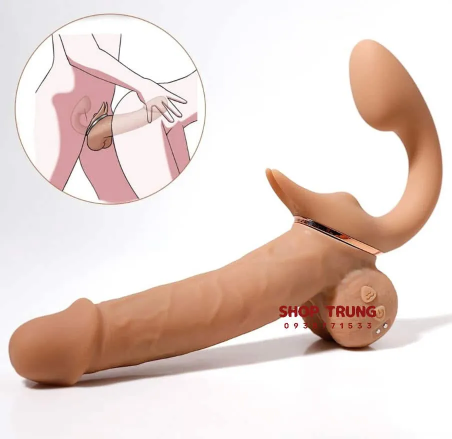 Dương Vật Hai Đầu Yeain Rung Thụt 9 Chế Độ - Cao Cấp, Sướng