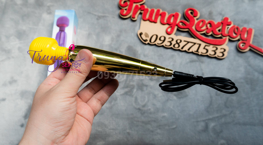 Dụng cụ massage điểm G mini Gold nhỏ gọn kích thích cực đã