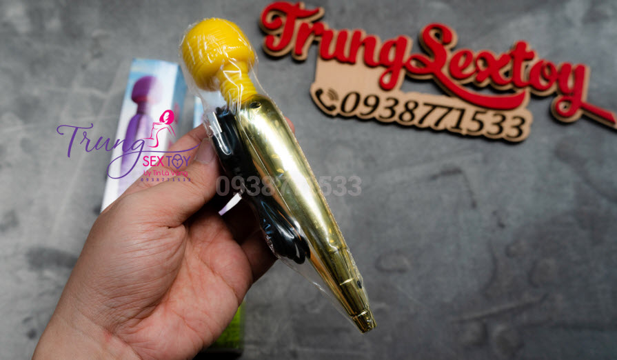 Dụng cụ massage điểm G mini Gold nhỏ gọn kích thích cực đã