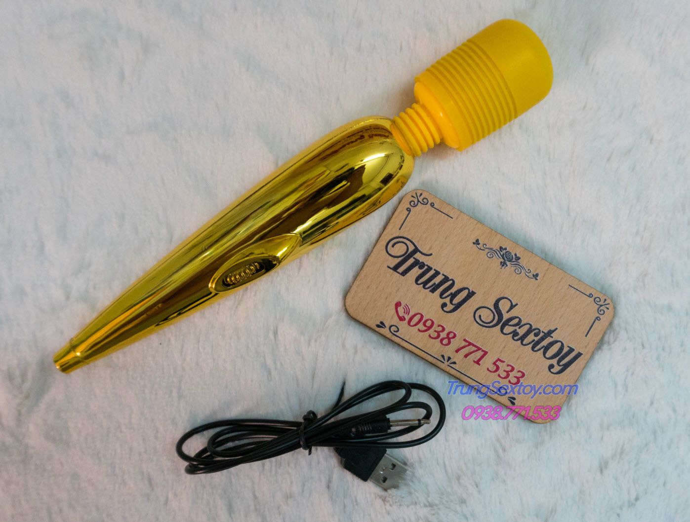 Máy Massage Mini Gold Kích Thích Điểm G Tăng Hưng Phấn