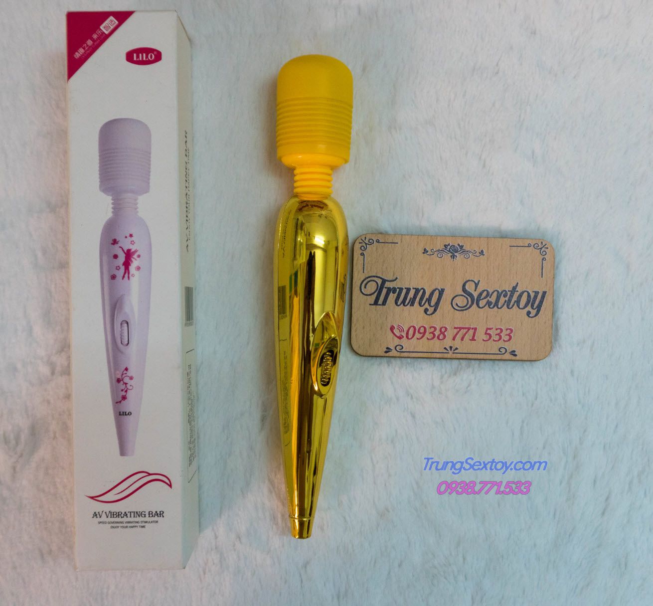 Máy Massage Mini Gold Kích Thích Điểm G Tăng Hưng Phấn