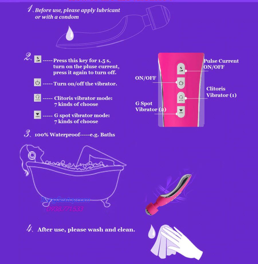 Máy massage điểm G Nalone Electro tăng khoái cảm nữ tốt nhất Máy massage điểm G Nalone Electro tăng khoái cảm nữ tốt nhất