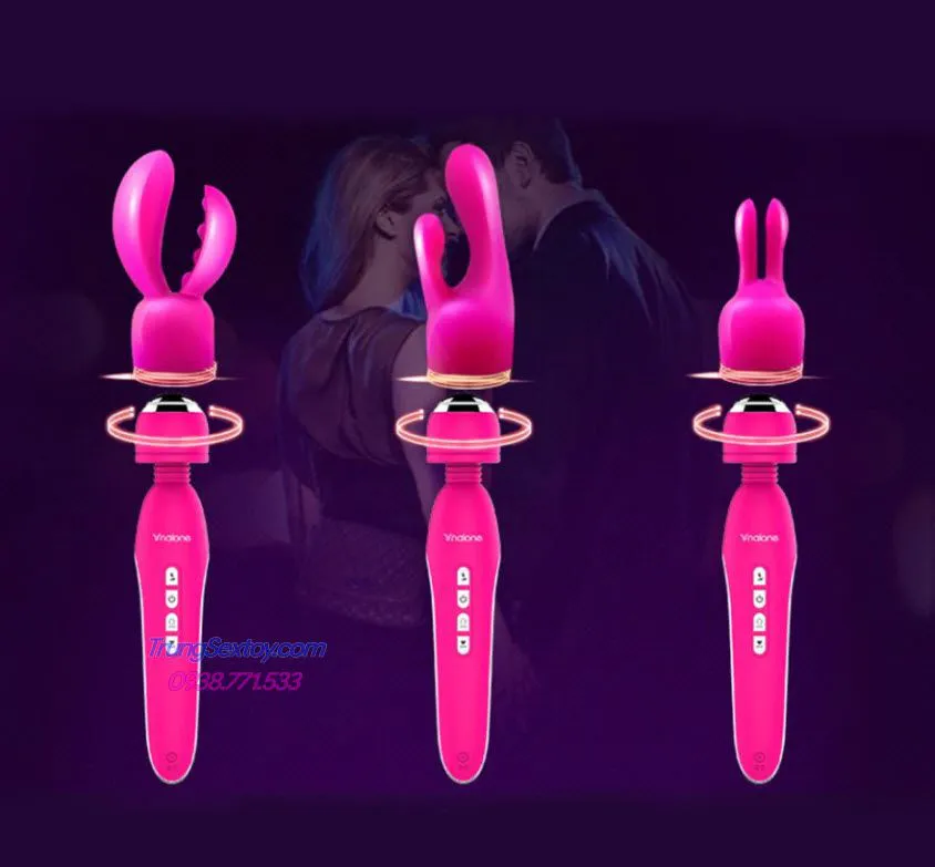 Máy massage Nalone Electro rung 7 chế độ pin sạc Nhật Bản