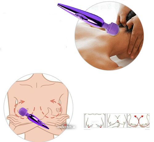 Chày Rung Massage Mini Gold Sạc Pin Kích Thích Toàn Thân