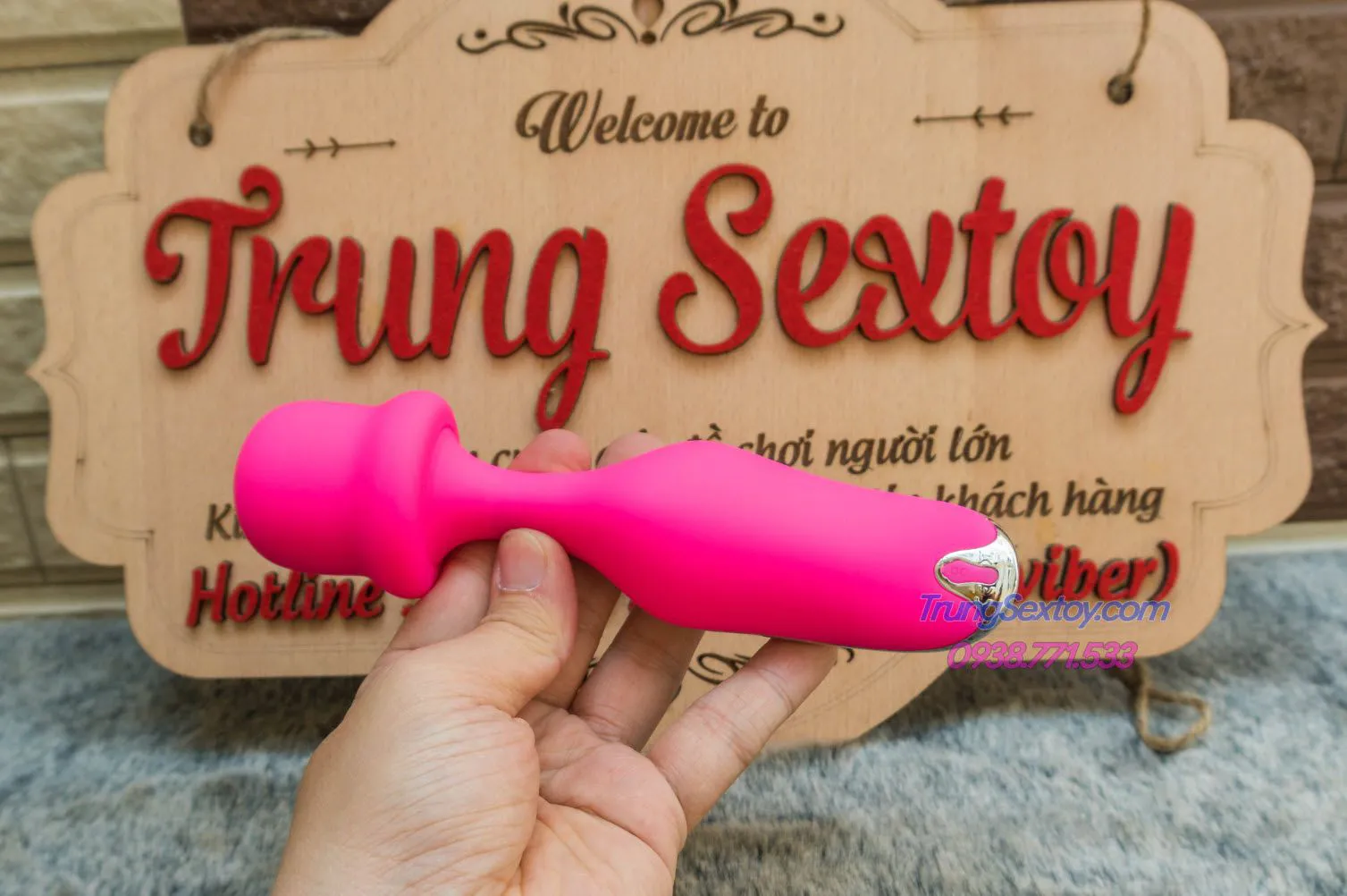 Máy Massage Ậm Đạo Loving World Mini Cao Cấp, Giảm Đau Nhanh