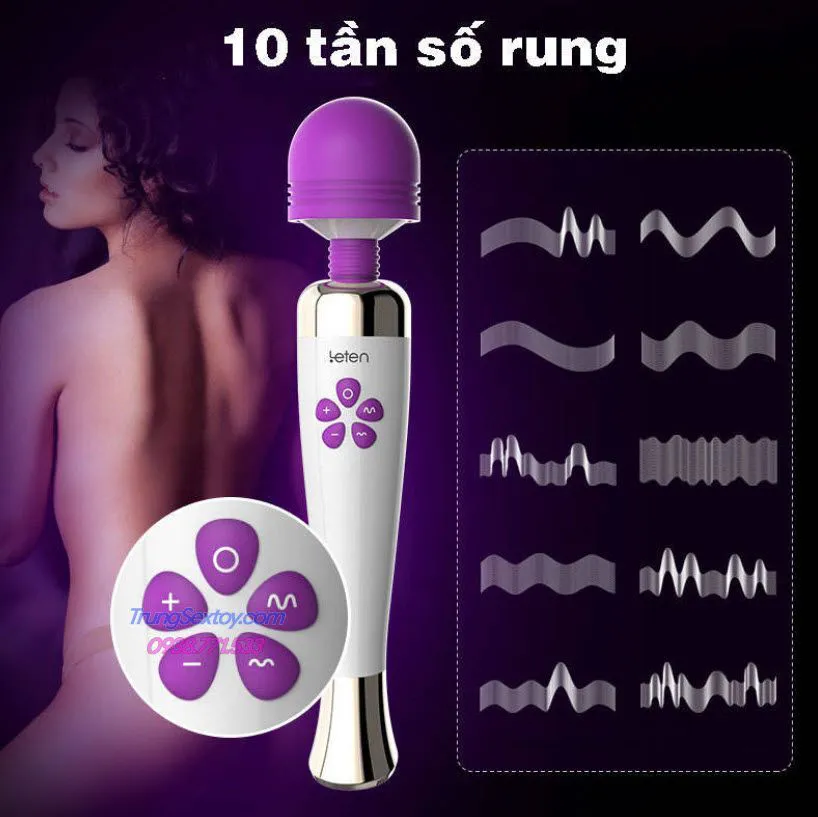 Máy Rung Leten Fantasy Đa Chế Độ Kích Thích Tình Yêu