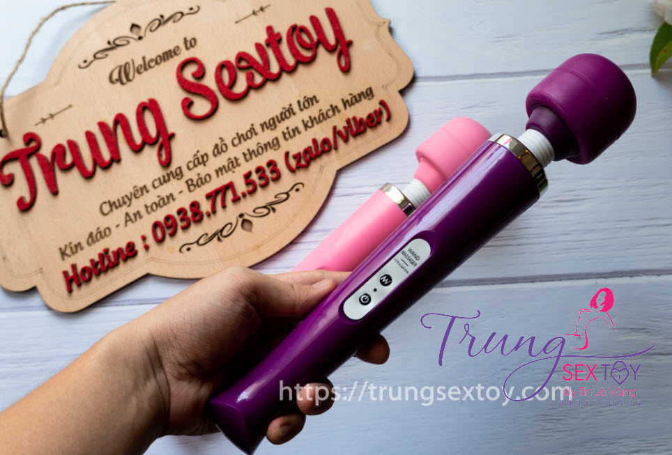 Máy rung Magic Wand cao cấp kích thích điểm G thăng hoa nhanh Máy rung Magic Wand cao cấp kích thích điểm G thăng hoa nhanh