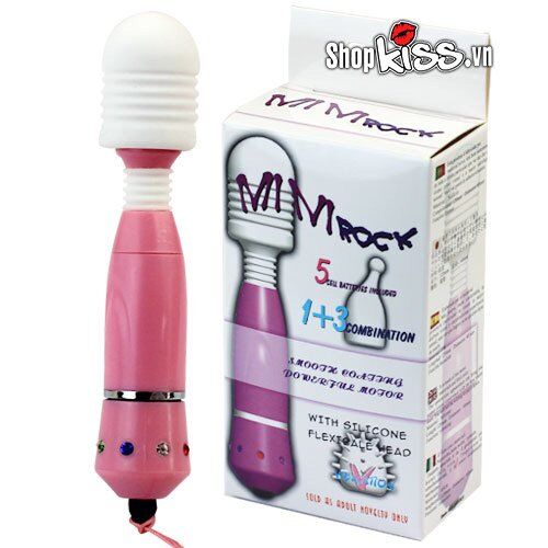 Chày rung mini 3 đầu massage cực phê cho nữ rung nhiều chế độ