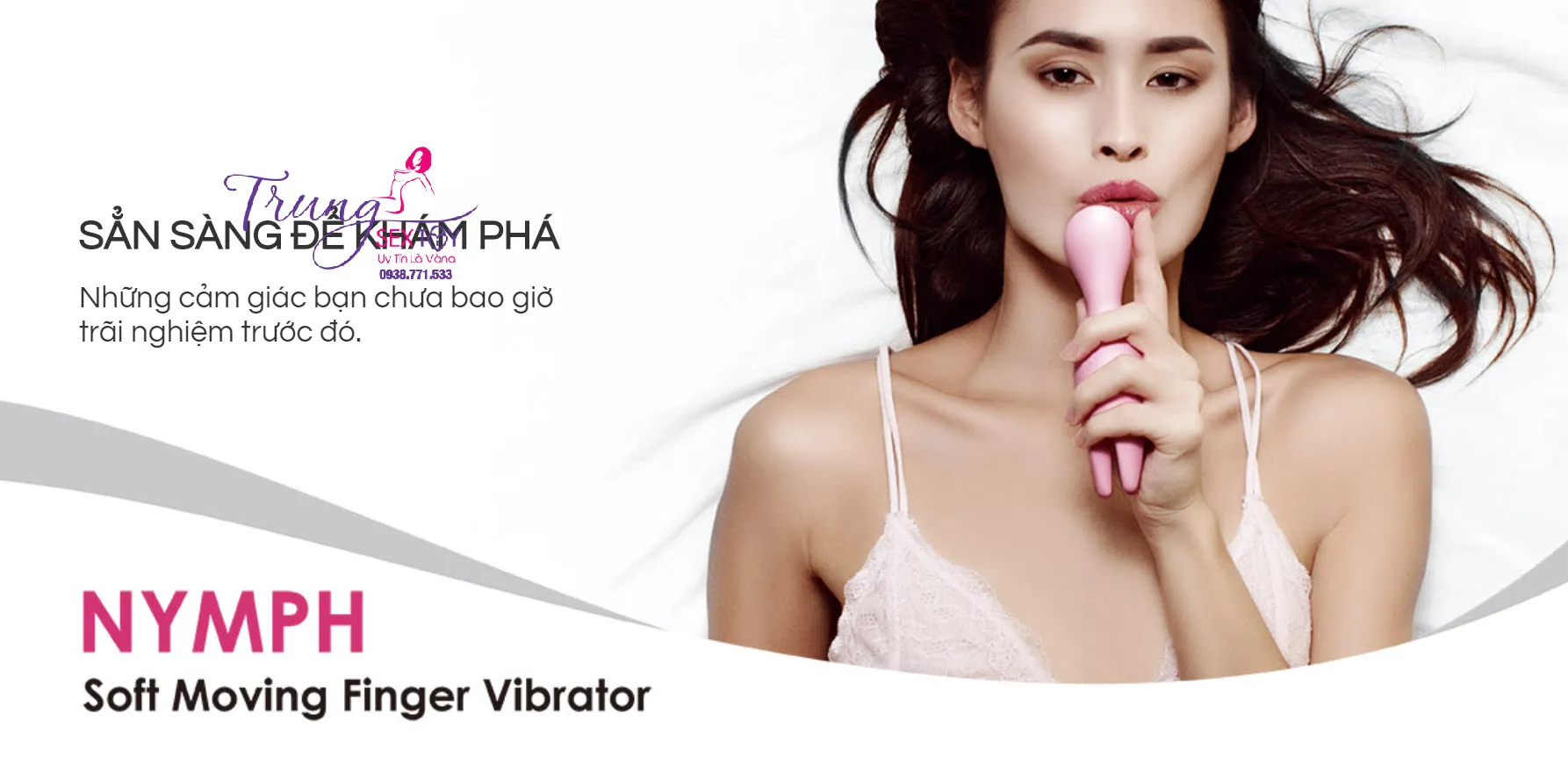 Máy rung âm vật Svakom NYMPH đa chế độ rung siêu mê