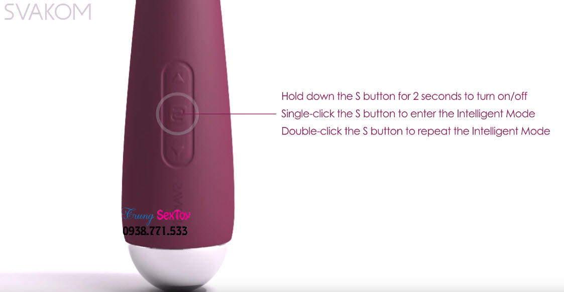 Máy thủ dâm Svakom Mini Emma cực khoái mạnh mẽ dễ sử dụng