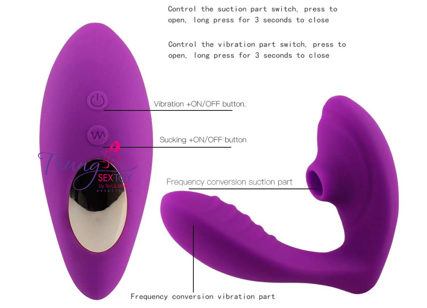 Dụng cụ bú mút âm đạo cao cấp giúp chị em độc thân thăng hoa