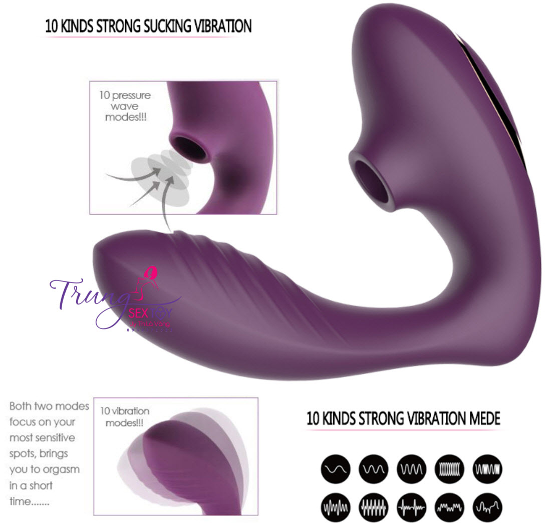 Dụng cụ bú mút âm đạo cao cấp giúp chị em độc thân thăng hoa