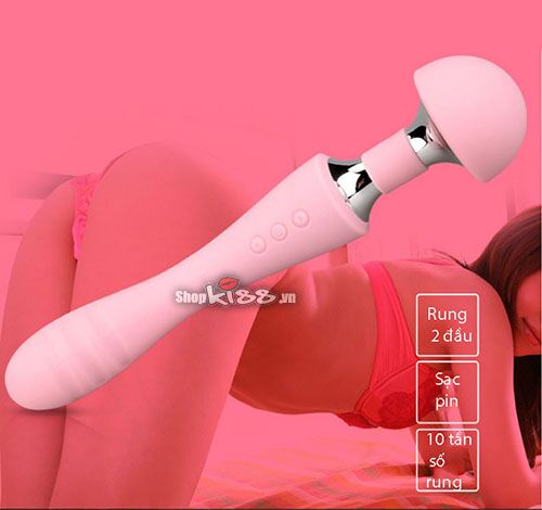 Chày rung 2 đầu LuxeLuv i7 Magic massage điểm G nữ chính hãng Mỹ