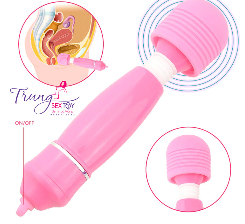 Máy rung mini cao cấp Wand Extreme, kích thích mạnh mẽ Máy rung mini cao cấp Wand Extreme, kích thích mạnh mẽ