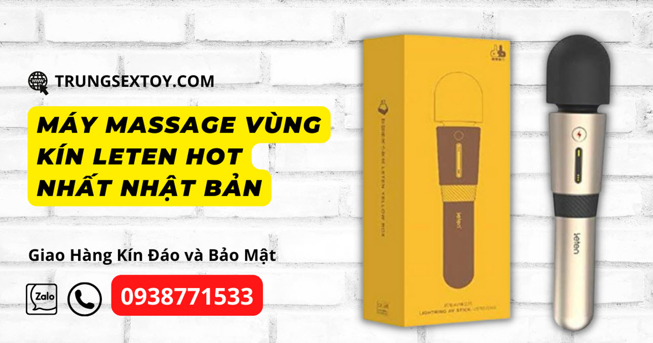 Máy massage vùng kín Leten Nhật Bản chất lượng ưu đãi giá tốt