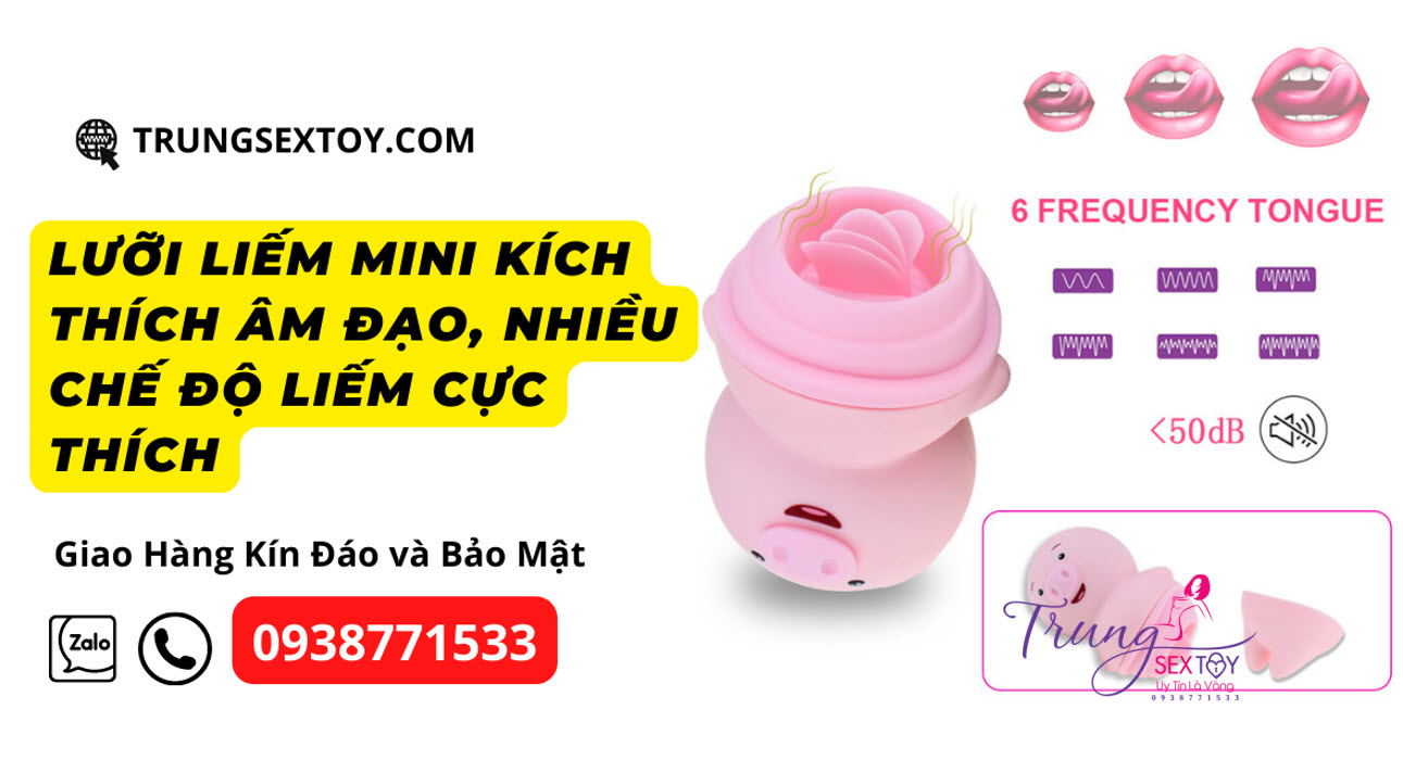 Cô Bé Kích Thích Với Lưỡi Rung Mini Tình Yêu Sung Sướng