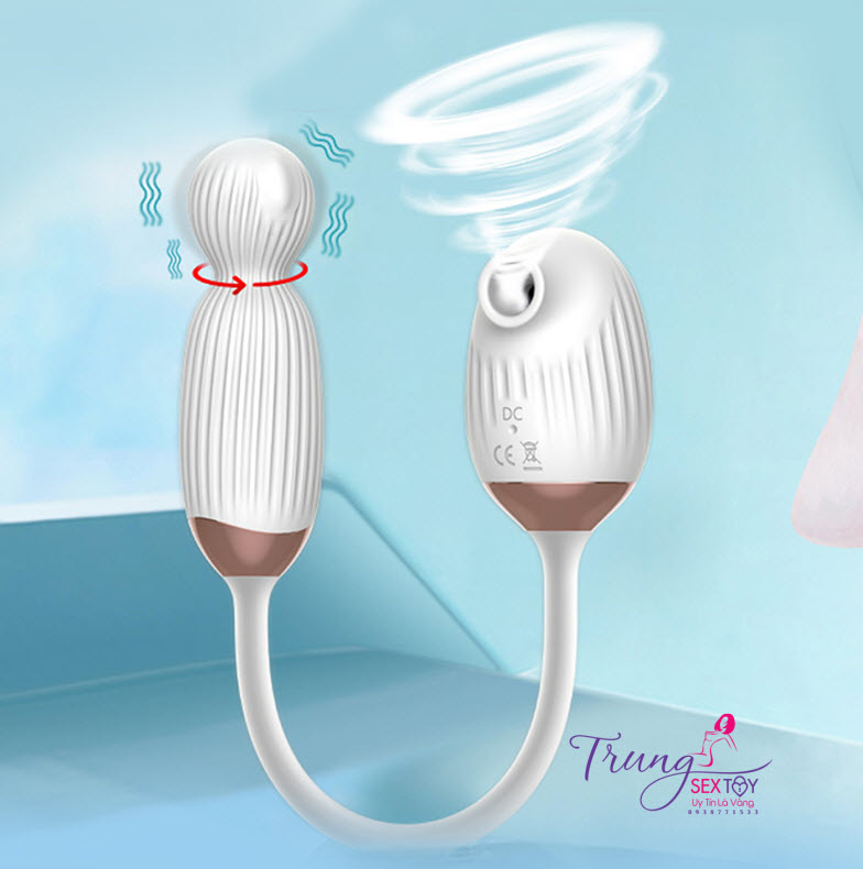 Máy rung 360 độ bú mút cực mạnh cho nữ
