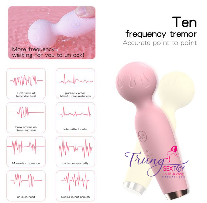 Máy rung mini Lilo kích thích điểm G âm vật chuẩn nữ mê
