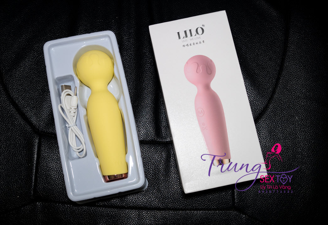 Máy rung mini Lilo kích thích điểm G âm vật chuẩn nữ mê