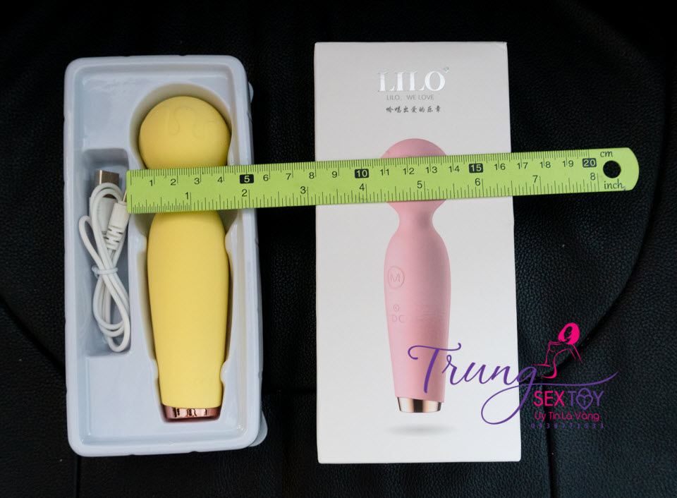 Máy rung mini Lilo kích thích điểm G âm vật chuẩn nữ mê