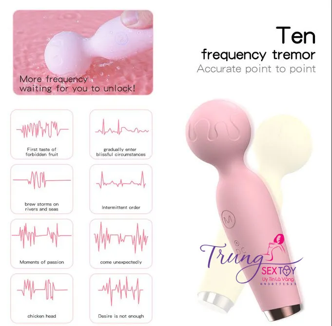 Máy rung mini Lilo kích thích điểm G âm vật chuẩn nữ mê
