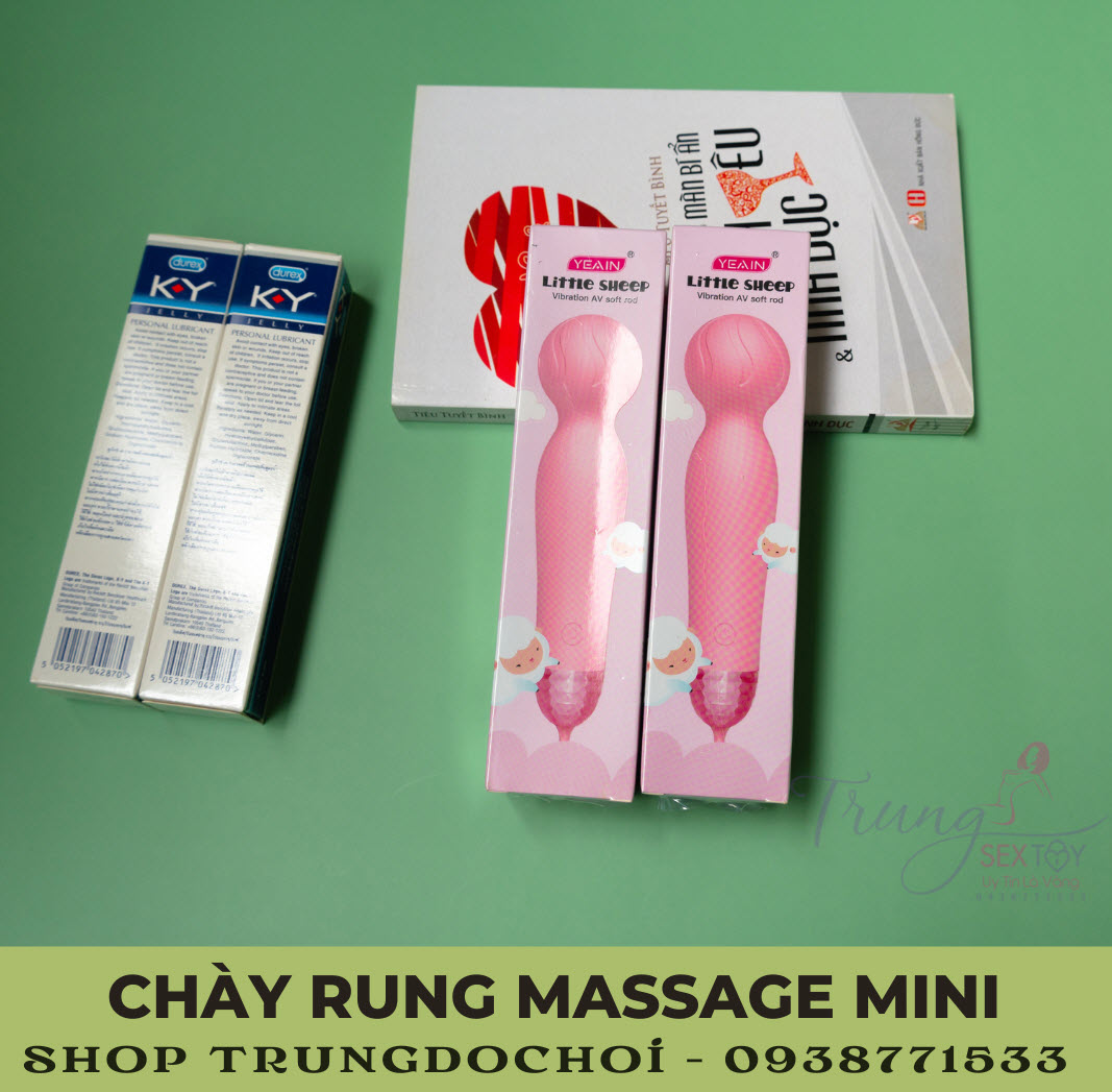 Máy Rung Tình Yêu Mini Yeain 10 Chế Độ Rung, Silicon ABS Cao Cấp