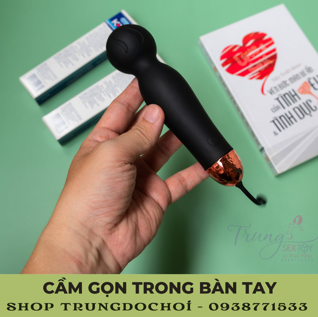 Máy Rung Tình Yêu Mini Yeain 10 Chế Độ Rung, Silicon ABS Cao Cấp