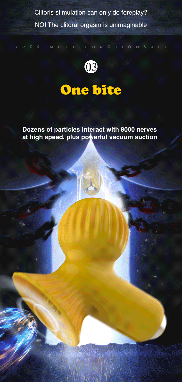 Bộ đồ chơi Leten 7 món chính hãng kích thích cực đã cho cặp đôi