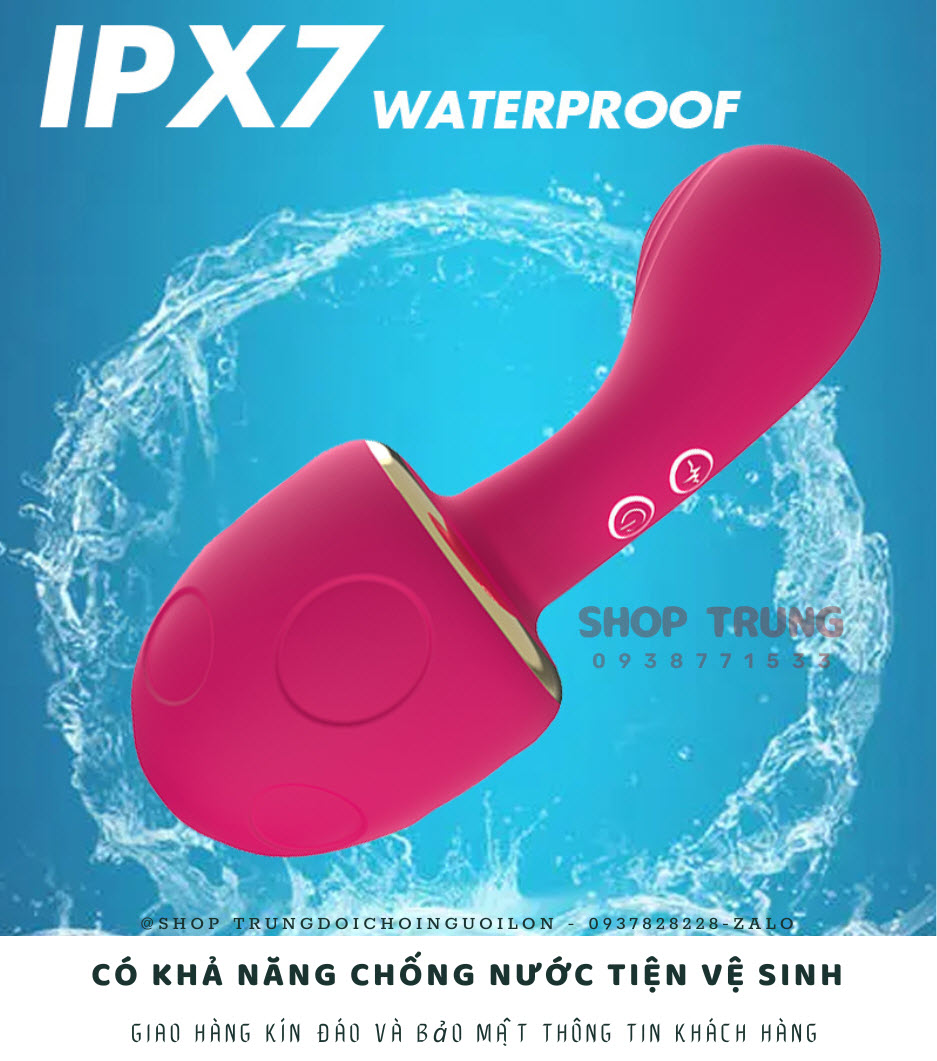 Nấm Lùn 10 Chế Độ Rung Hút Âm Đạo Siêu Cuốn Hấp Dẫn Cho Nữ Nấm Lùn 10 Chế Độ Rung Hút Âm Đạo Siêu Cuốn Hấp Dẫn Cho Nữ