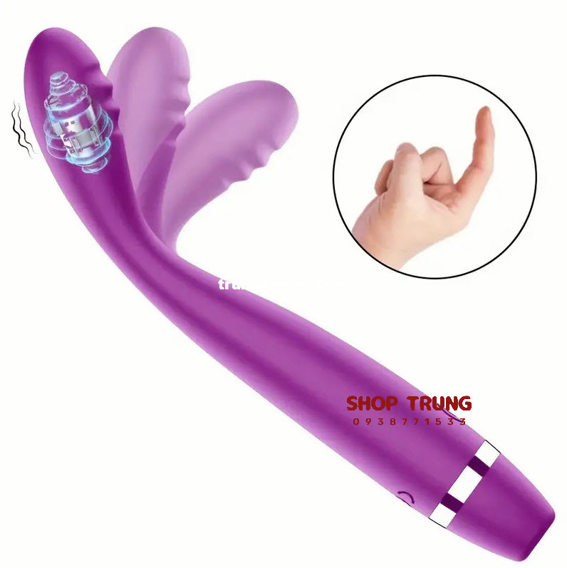 Ngón tay móc cua 10 chế độ rung kích thích cực mạnh đỉnh cao