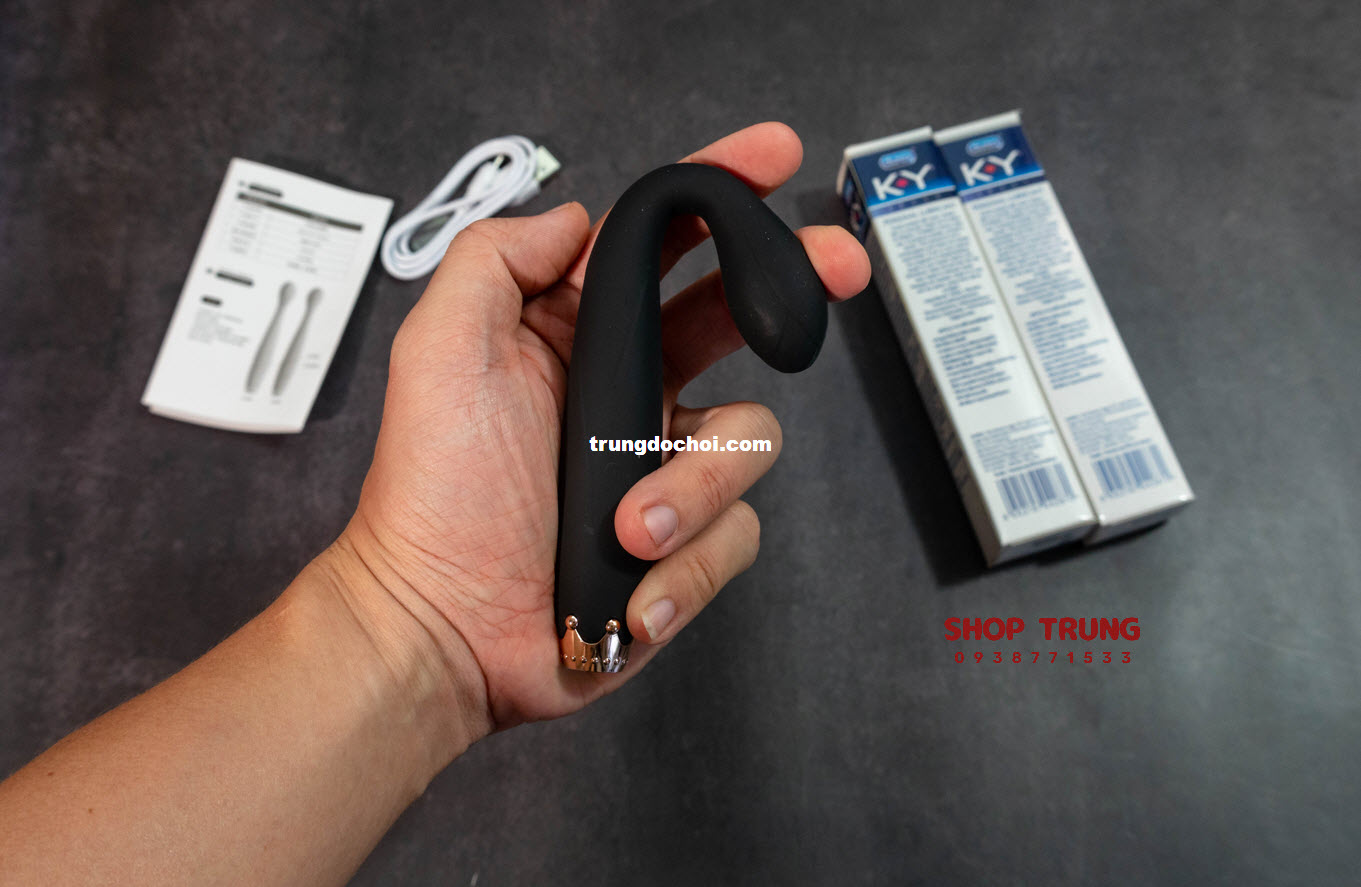 Ngón tay móc cua 10 chế độ rung kích thích cực mạnh đỉnh cao