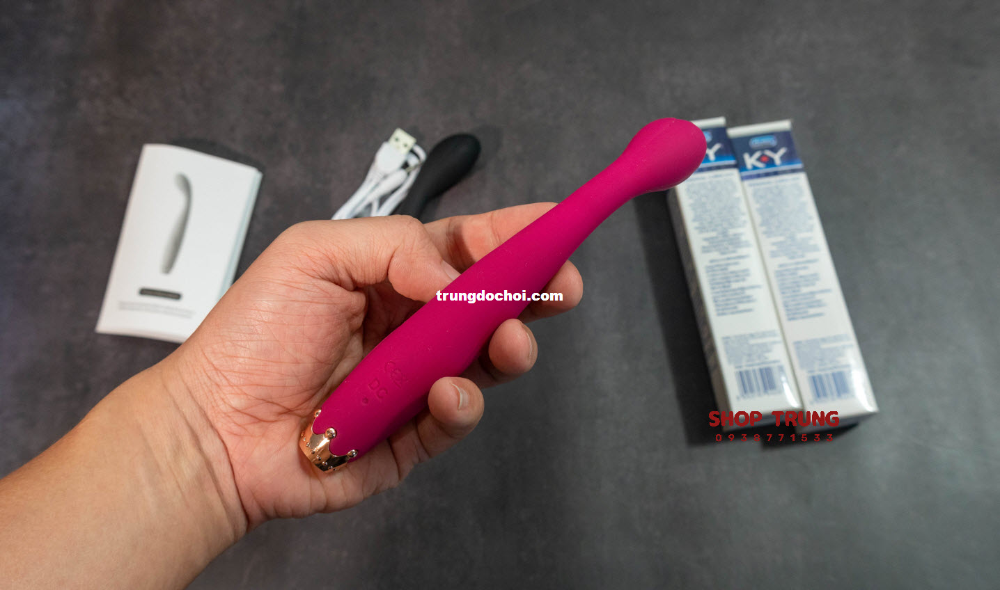 Ngón tay móc cua 10 chế độ rung kích thích cực mạnh đỉnh cao