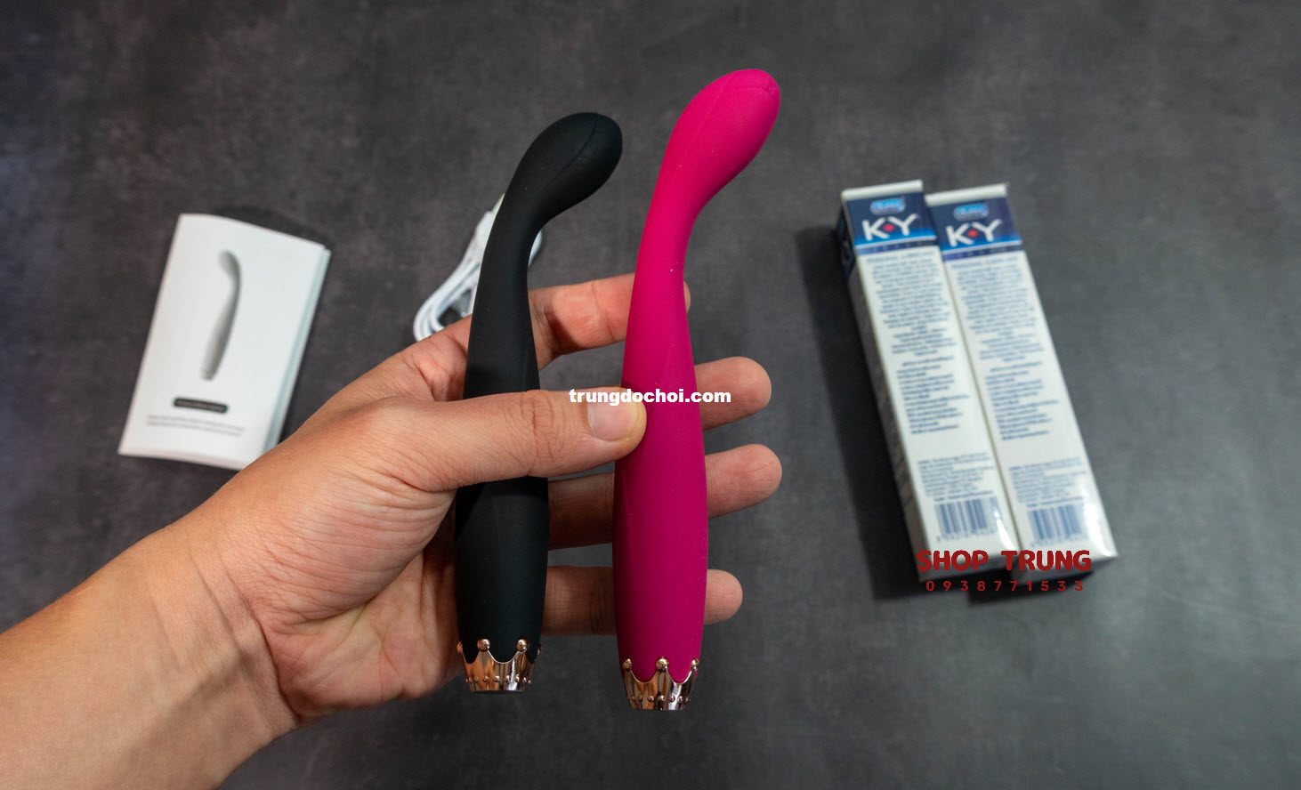 Ngón tay móc cua 10 chế độ rung kích thích cực mạnh đỉnh cao