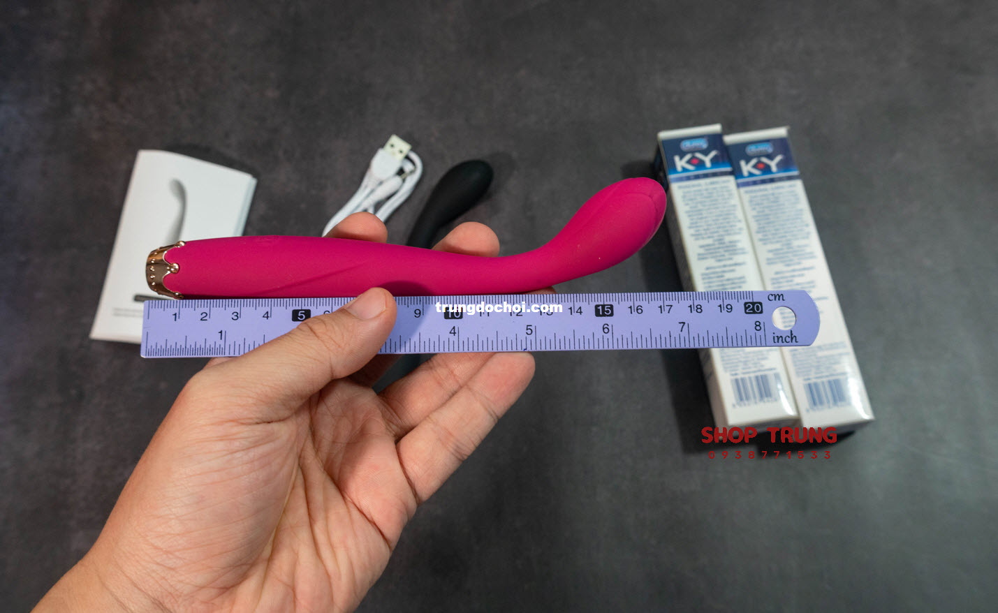 Ngón tay móc cua 10 chế độ rung kích thích cực mạnh đỉnh cao