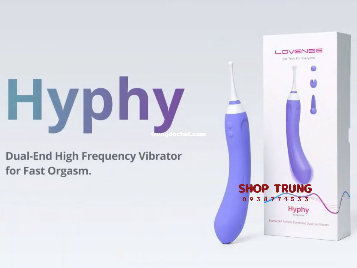Máy Rung Lovense Hyphy 3 Đầu Phụ Tăng Khoái Cảm, Giao Tiếp Mượt