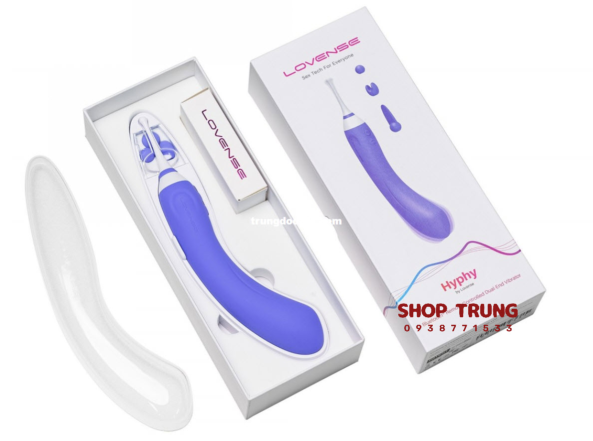 Máy Rung Lovense Hyphy 3 Đầu Phụ Tăng Khoái Cảm, Giao Tiếp Mượt