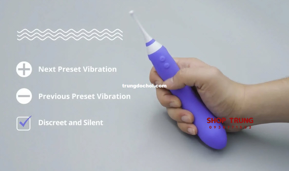 Máy Rung Lovense Hyphy 3 Đầu Phụ Tăng Khoái Cảm, Giao Tiếp Mượt