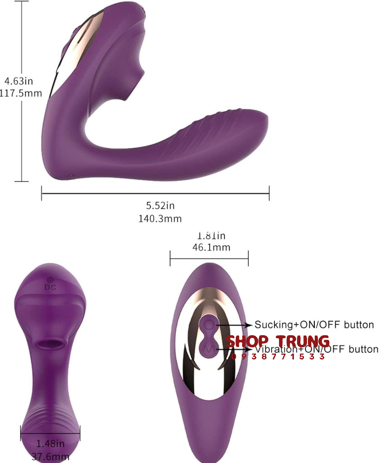 Máy Rung Bú Mút Siêu Mềm Nhiều Chế Độ Hấp Dẫn Tận Hưởng