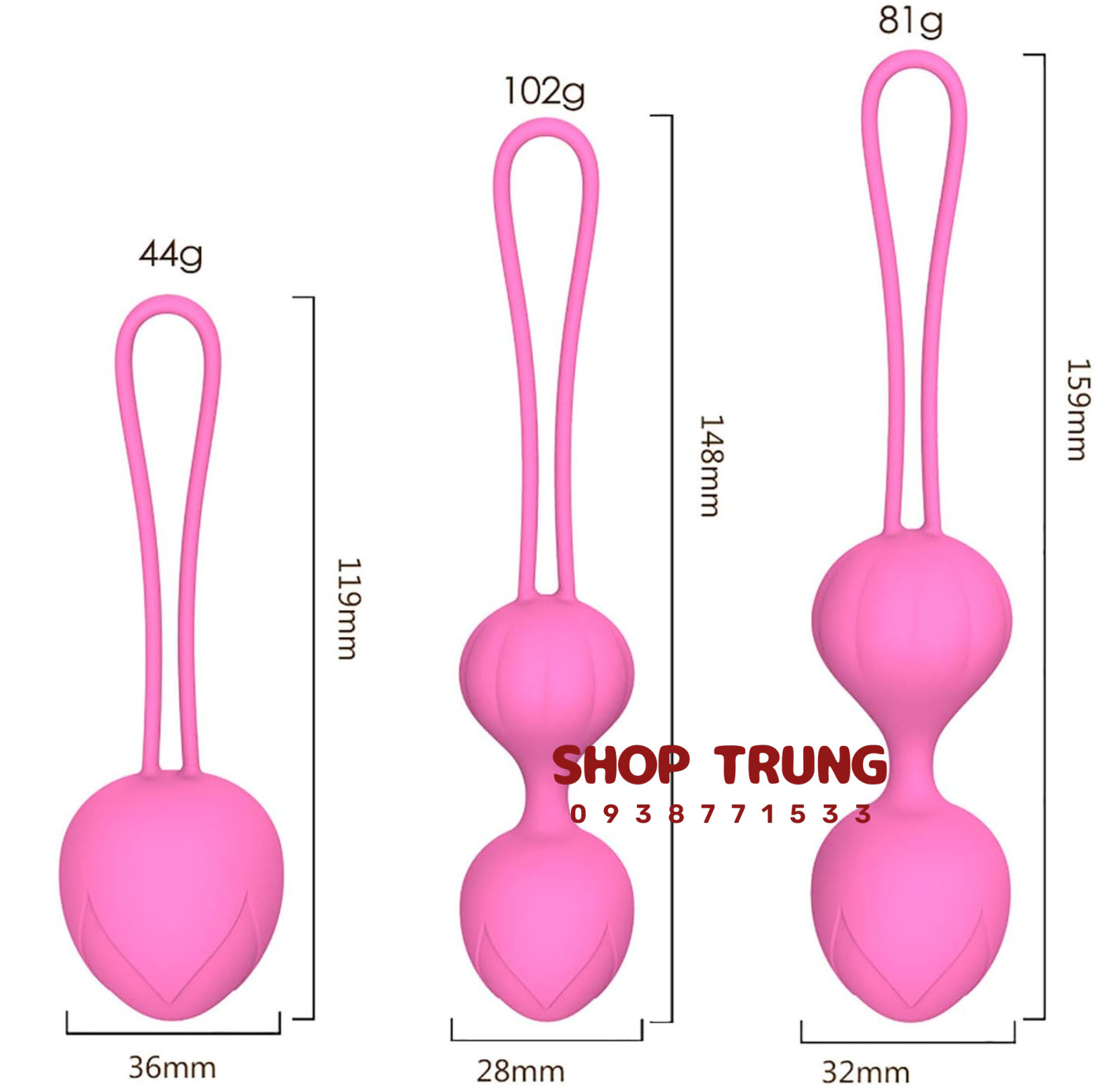 Bóng Kegel Rung Y Love Tăng Cường Sức Khỏe Sàn Chậu Hiệu Quả