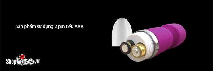 Chày rung mini JOKO 10 kiểu mềm mại xoay 360 độ kích thích mạnh