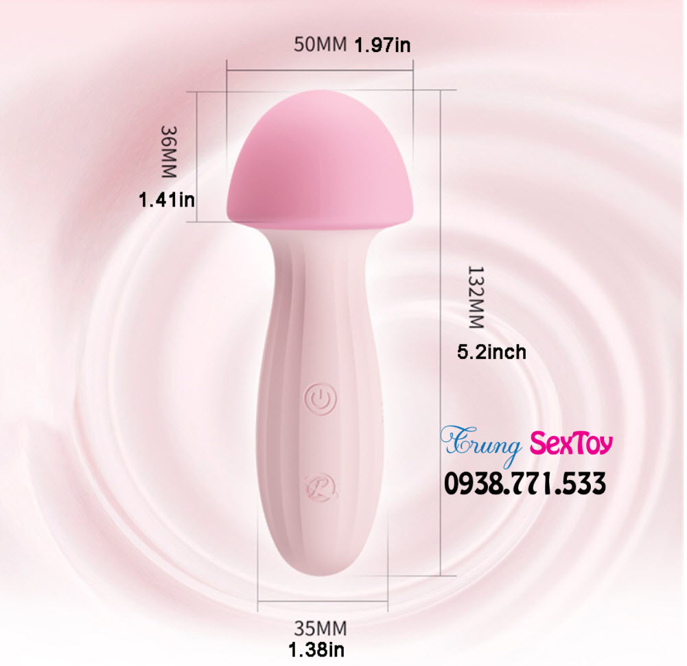 Pretty Love Mushroom Đồ chơi tình dục siêu dễ thương kích thích lôi cuốn