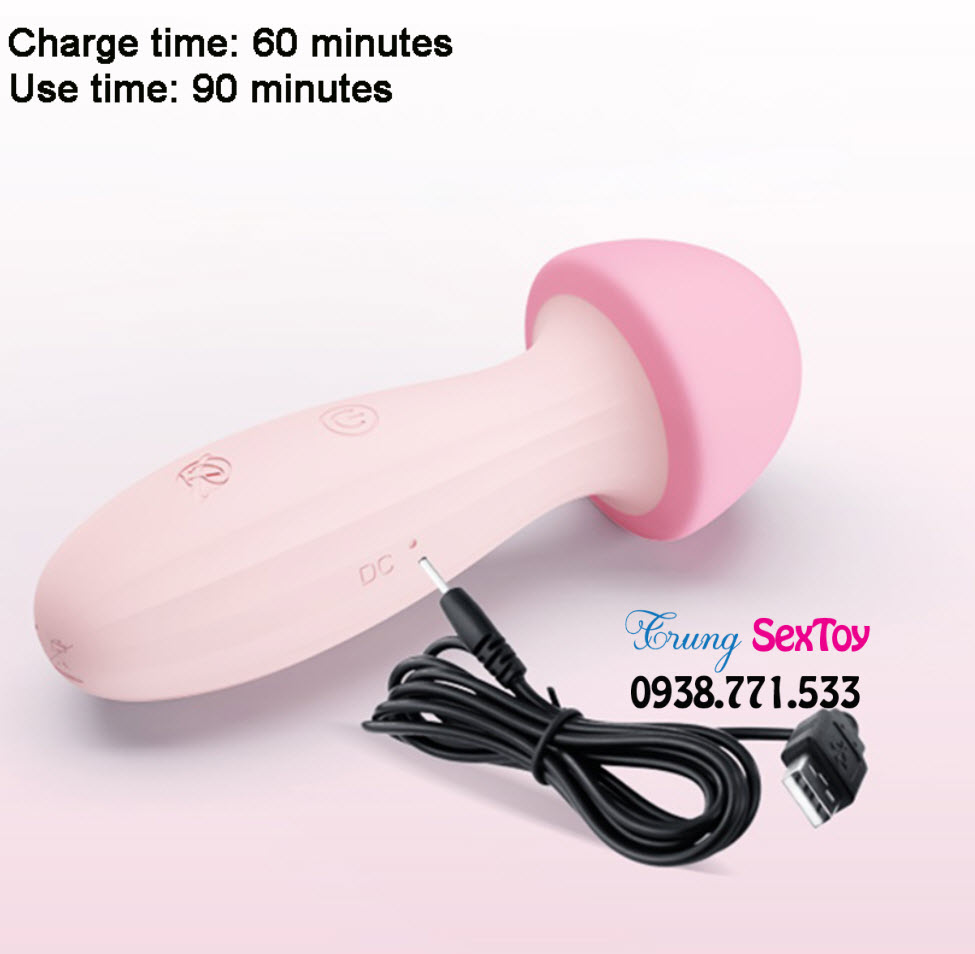 Pretty Love Mushroom Đồ chơi tình dục siêu dễ thương kích thích lôi cuốn