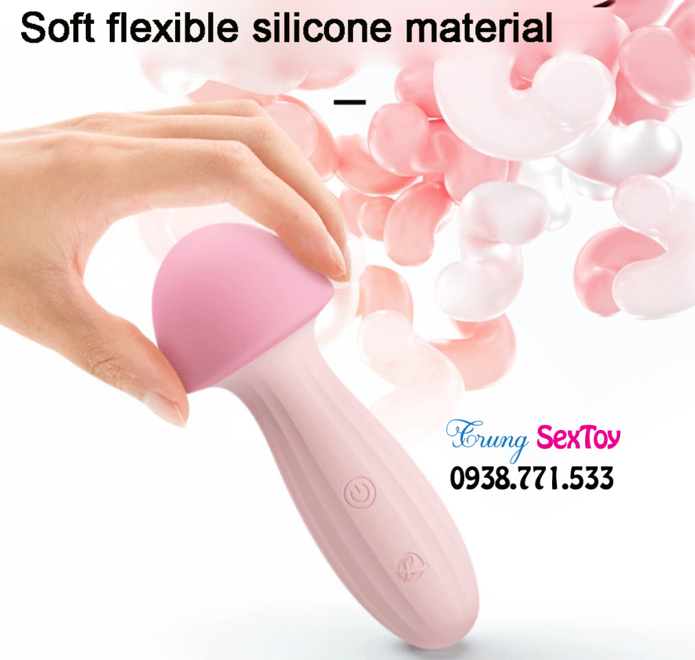 Pretty Love Mushroom Đồ chơi tình dục siêu dễ thương kích thích lôi cuốn