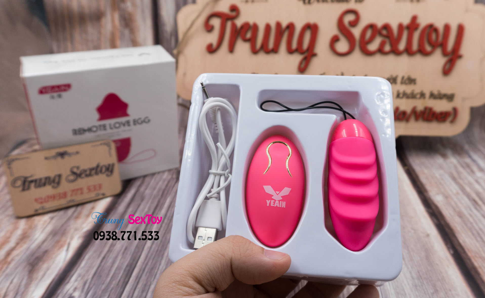 Trứng rung điều khiển từ xa YEAIN SAKURA - Siêu phẩm kích thích