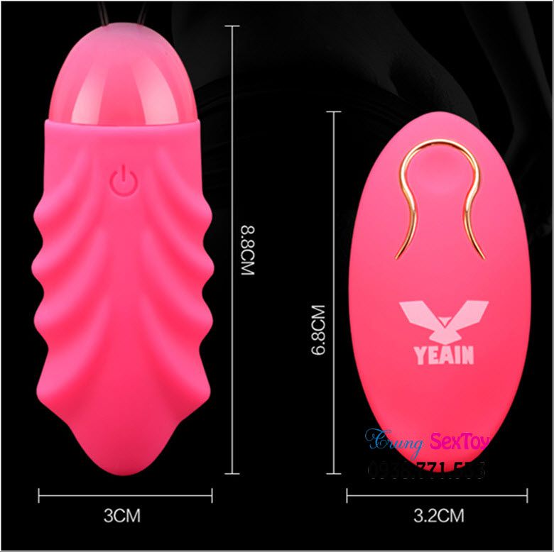 Trứng rung điều khiển từ xa YEAIN SAKURA - Siêu phẩm kích thích