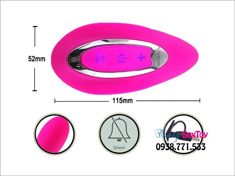 Trứng rung Nalone Curve kích thích vui vẻ hạnh phúc tình dục